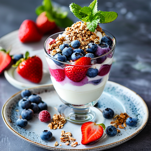 Yogurt and Berry Parfait